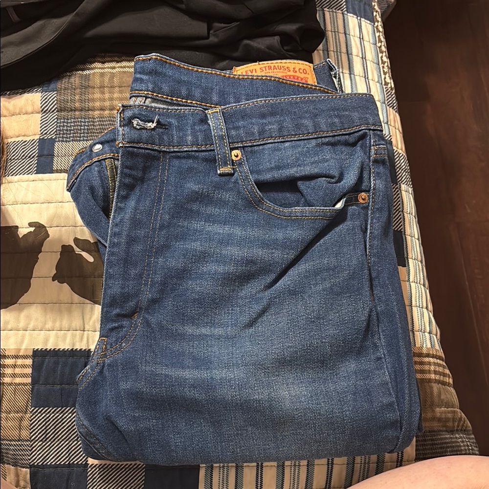 Levi's Blue Relaxed Jeans Comfortable Denim